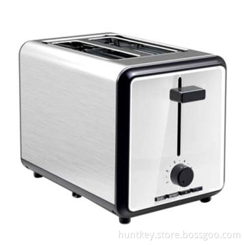 Toaster, 2 slice stainless steel toaster, 38mm wide slots